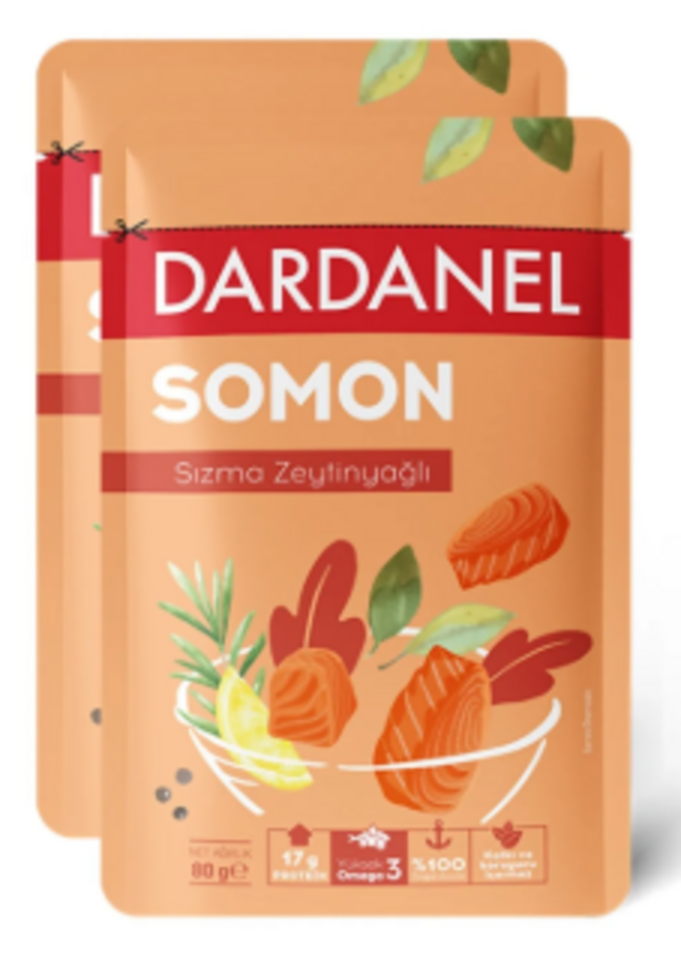 DARDANEL SOMON 2*80 GR Z.YAĞLI  2.Sİ %50 İND. POŞ